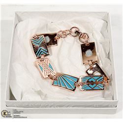 MAGNETIC COPPER TURQUOISE BRACELET