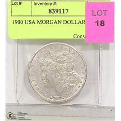 1900 USA MORGAN DOLLAR