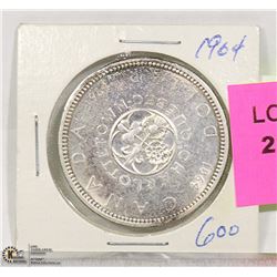 1964 CNDN COMMEMORATIVE SILVER DOLLAR