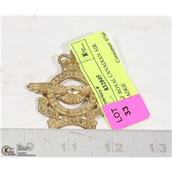 VTG RCAF ROYAL CANADIAN AIR FORCE BADGE