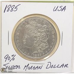 1885 MORGAN SILVER DOLLAR