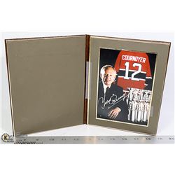 ORIGINAL BAY YVAN COURNOYER AUTOGRAPH PHOTO