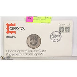 CAPEX 1978 FIRST DAY COVER
