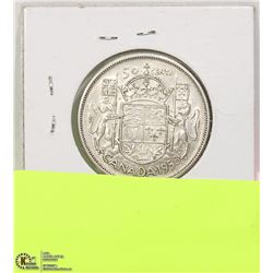 1958 CANADIAN 50 CENT COIN