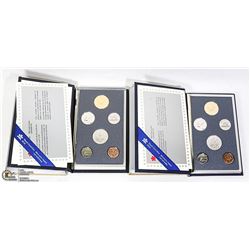 1988-1989 CANADA SPECIMEN MINT SETS, ALL ORIGINAL