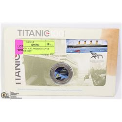 PHILATELIC NUMISMATI COVER 25-CENT COIN