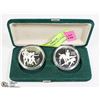 Image 1 : TWO 1996 OLYMPIC $15 STERLING SILVER COINS,