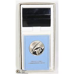 1986 HALLEY'S COMET COIN, SOLID STERLING SILVER +