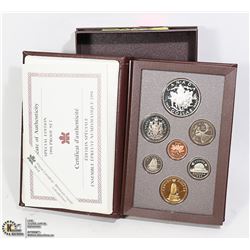 1994 SPEC, ED. PROOF SET, 90% STERLING SILVER $1