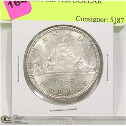 1966 CANADA SILVER DOLLAR
