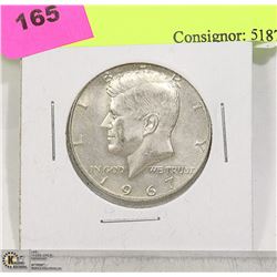 1967 USA SILVER 50 CENT COIN