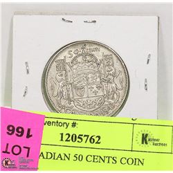 1943 CANADIAN 50 CENT COIN