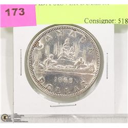 1965 CANADA SILVER DOLLAR