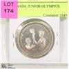 Image 1 : 1974 CANADA JUNIOR OLYMPICS DOLLAR