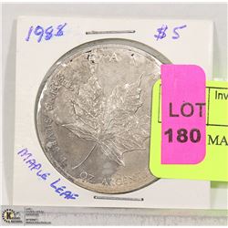 1988 5$ MAPLE LEAF COIN