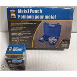 NEW METAL PUNCH TOOL, 7 PUNCHES+DIES ++