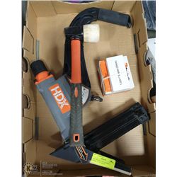 LIKE NEW HDZ AIR FLOORING NAILER, .5"- 2" +NAILS