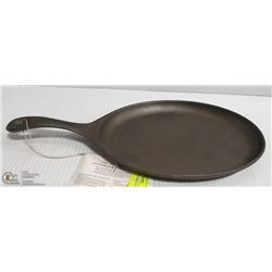 NEW CAST IRON SKILLET 14 X 7.5"
