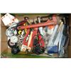 Image 1 : LARGE FLAT WITH ASSORTMENT OF TOOLS -