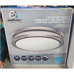 ENERGETIC LIGHTING LED FLASH MOUNT LIGHT