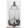 Image 1 : GLASS WATER DISPENSER WITH STAND