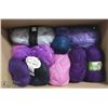 Image 1 : A BOX OF MOHAIR YARN