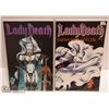 Image 1 : PAIR OF LADY DEATH COMICS --- FIRST PRINTS