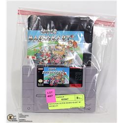 NINTENDO SUPER MARIO KART W/ BOOKLET