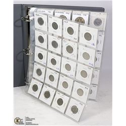 COIN ALBUM OF CANADA AND WORLD COINS