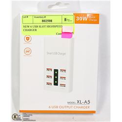NEW 6 USB SLOT HIGHSPEED CHARGER