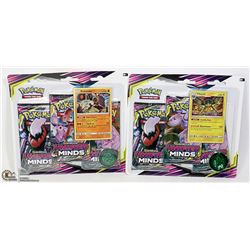 X2 POKEMON BLISTER PACK UNIFIED MINDS