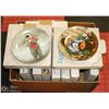 Image 1 : BOX- BRADFORD EXCHANGE & MORE COLLECTOR PLATES X20