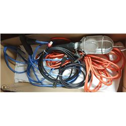 LARGE BOX WITH MECHANICS TROUBLE LIGHT