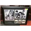 Image 1 : THE BEATLES "BRITISH INVASION" FRAMED PICTURE