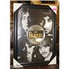 Image 1 : LARGE BEATLES PICTURE FRAMED 27 X 38