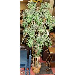 LARGE INDOOR ARTIFICIAL BAMBOO TREE IN