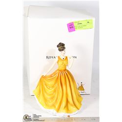 ROYAL DOULTON FIGURINE "NOVEMBER" SIGNED