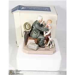 NORMAN ROCKWELL "THE COUNTRY DOCTOR" FIGURE