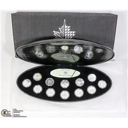 ORIG. MINT SET OF 2000 10PCS PURE SILVER  $.25