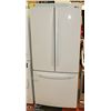 Image 1 : LG WHITE FRENCH DOOR 33" REFRIGERATOR.
