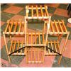 Image 1 : WOODEN PLANT STAND 31 X 12 X 34