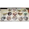 Image 1 : COLLECTION OF 14 WILDLIFE COLLECTOR'S PLATES.