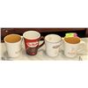 Image 1 : FOUR COLLECTIBLE TIM HORTONS COFFEE MUGS