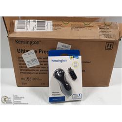 CASE WITH 5 KENSINGTON VIRTUAL POINTER