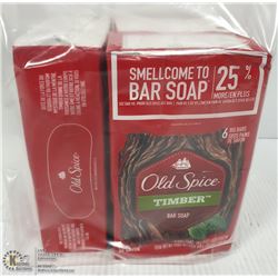 LOT OF 18 OLD SPICE TIMBER BAR SOAP