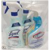 Image 1 : TWO LYSOL 650ML ANTIBACTERIAL KITCHEN CLEANER SOLD