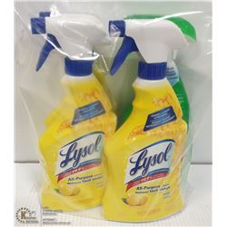 THREE LYSOL ALL-PURPOSE CLEANNER SOLD WITH