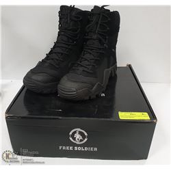 FREE SOLDIER BLACK SIZE 8.5 MENS OUTDOOR HIKING