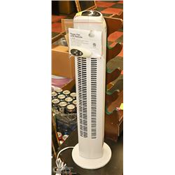 COMFORT ZONE 3-SPEED TOWER FAN WITH
