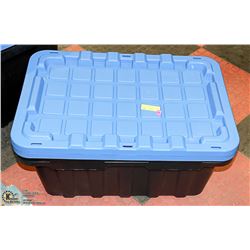 2 LARGE TOUGH TOTES WITH LIDS